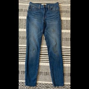 Madewell Skinny jeans Mid rise Jeans 28